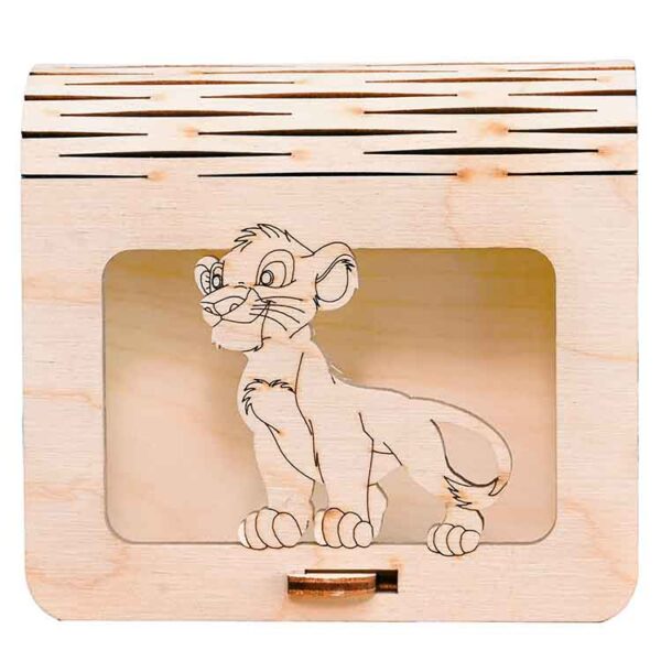 Κουτί Μπομπονιέρας Βάπτισης Lion King