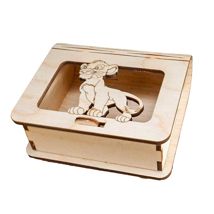 Κουτί Μπομπονιέρας Βάπτισης Lion King