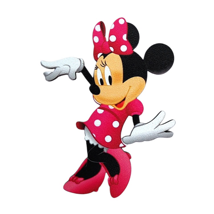 Ξύλινο Έγχρωμο Στοιχείο Minnie Mouse Χορεύτρια