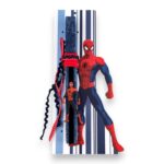 Πασχαλινή Λαμπάδα Spiderman με Ξύλινο Στοιχείο