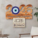 Ξύλινο Ημερολόγιο 2027 Μάτι Ανοιχτό Ξύλο Ξύλινο Ημερολόγιο 2026 Μάτι Ανοιχτό Ξύλο
