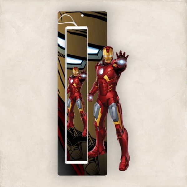 Έγχρωμη Πασχαλινή Λαμπάδα Iron Man με Όνομα