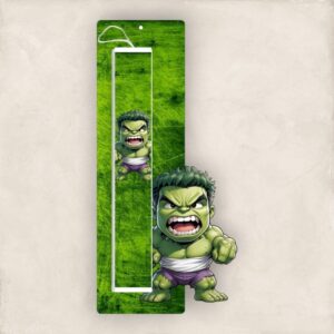 Εκτυπώσιμη Πασχαλινή Λαμπάδα Hulk Μωρό με Όνομα