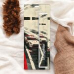 Εκτυπώσιμη Πασχαλινή Λαμπάδα Porsche με Όνομα