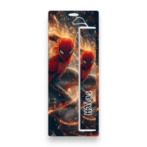 Εκτυπώσιμη Πασχαλινή Λαμπάδα Spider Man με Όνομα