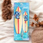 Εκτυπώσιμη Πασχαλινή Λαμπάδα Stitch σε Σανίδα με Όνομα Εκτυπώσιμη Πασχαλινή Λαμπάδα Ζωάκι σε Σανίδα με Όνομα