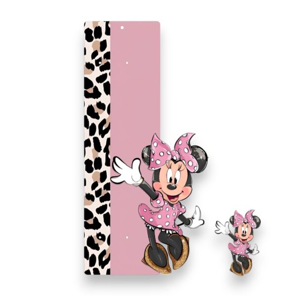 Πασχαλινή Βάση Λαμπάδας Minnie Χορεύτρια με Ξύλινο Στοιχείο