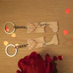 Σετ 2 Μπρελόκ Αγίου Βαλεντίνου Together Forever