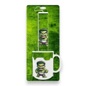Σετ Πασχαλινή Λαμπάδα με Κούπα Hulk Μωρό με Όνομα