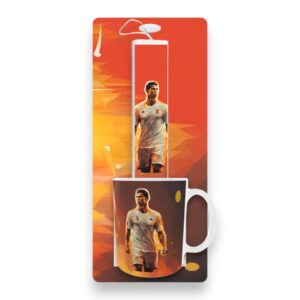 Σετ Πασχαλινή Λαμπάδα με Κούπα Ronaldo με Όνομα