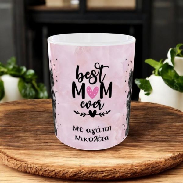 Προσωποποιημένη Κούπα Best Mom Ever με Όνομα