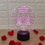 Δώρο Γιορτή Πατέρα Φωτιστικό Αστεράκι 2 Κορίτσια με Αφιέρωση και Ονόματα