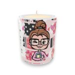 Προσωποποιημένο Κερί Για Δασκάλα Pink Teacher με Αφιέρωση Προσωποποιημένο Κερί Για Δασκάλα Pink Teacher με Αφιέρωση