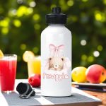 Μεταλλικό Παγούρι με Εκτύπωση Baby Αρκουδάκι με Όνομα