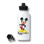 Μεταλλικό Παγούρι με Εκτύπωση Mickey Mouse με Όνομα