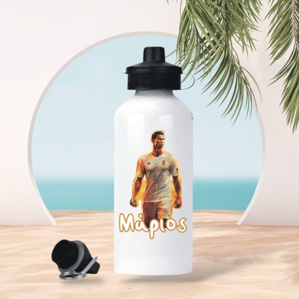 Μεταλλικό Παγούρι με Εκτύπωση Ronaldo με Όνομα