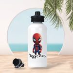 Μεταλλικό Παγούρι με Εκτύπωση Spiderman Μωρό με Όνομα