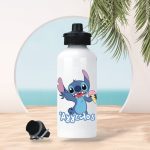 Μεταλλικό Παγούρι με Εκτύπωση Stitch με Όνομα