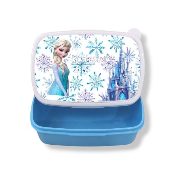 Σχολικό Δοχείο Φαγητού Frozen με Όνομα