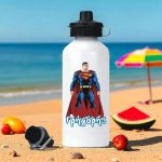 Μεταλλικό Παγούρι με Εκτύπωση Batman με Όνομα