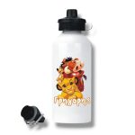 Μεταλλικό Παγούρι με Εκτύπωση Lion King Ζωάκια με Όνομα