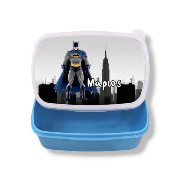 Σχολικό Δοχείο Φαγητού Batman με Όνομα