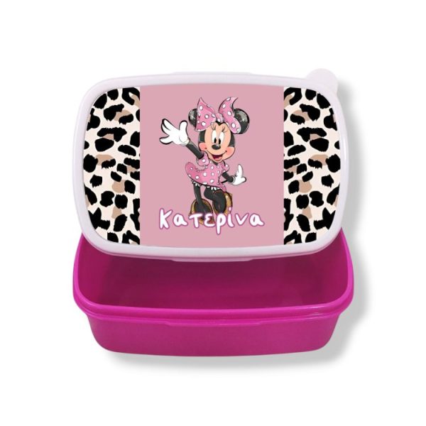 Σχολικό Δοχείο Φαγητού Minnie Χορεύτρια με Όνομα