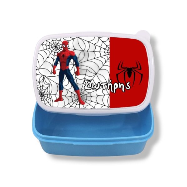 Σχολικό Δοχείο Φαγητού Spiderman με Όνομα