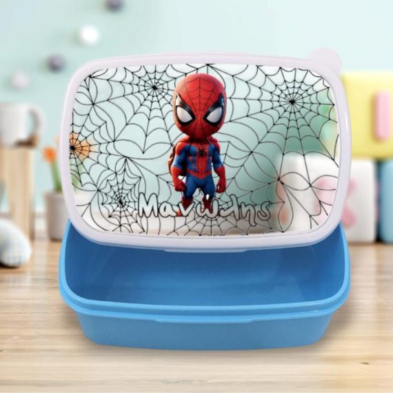 Σχολικό Δοχείο Φαγητού Spiderman Μωρό με Όνομα