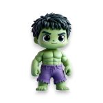 Ξύλινο Έγχρωμο Στοιχείο Hulk Μωρό