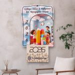 Ξύλινο Κρεμαστό Ημερολόγιο για Σχολείο Ώρα Παιχνιδιού Ξύλινο Κρεμαστό Ημερολόγιο για Σχολείο Ώρα Παιχνιδιού