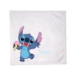 Παιδική Πετσέτα Φαγητού Stitch με Όνομα