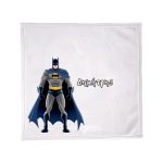 Παιδική Πετσέτα Φαγητού Batman με Όνομα Παιδική Πετσέτα Φαγητού Batman με Όνομα