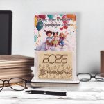 Ξύλινο Επιτραπέζιο Ημερολόγιο Για Σχολεία Παιδάκια στα Σύννεφα
