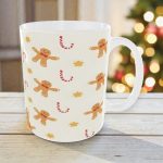 Χριστουγεννιάτικη Κούπα Gingerbreads με Φωτογραφία και Όνομα