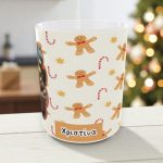 Χριστουγεννιάτικη Κούπα Gingerbreads με Φωτογραφία και Όνομα