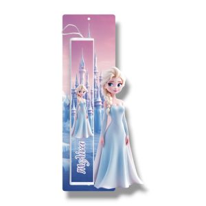 Έγχρωμη Πασχαλινή Λαμπάδα Frozen Elsa με Όνομα