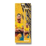 Έγχρωμη Πασχαλινή Λαμπάδα Ronaldo με Όνομα
