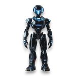 Ξύλινο Έγχρωμο Στοιχείο Robot