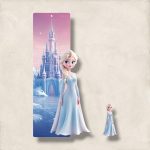 Πασχαλινή Βάση Λαμπάδας Frozen Elsa με Ξύλινο Στοιχείο