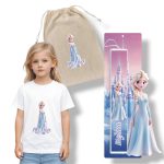 Πασχαλινός Σάκος Frozen Elsa με Λαμπάδα και Μπλουζάκι
