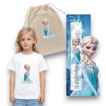 Πασχαλινός Σάκος Frozen με Λαμπάδα και Μπλουζάκι