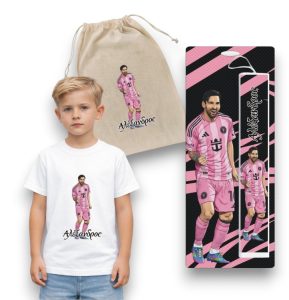 Πασχαλινός Σάκος Messi με Λαμπάδα και Μπλουζάκι
