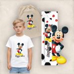 Πασχαλινός Σάκος Mickey Mouse με Λαμπάδα και Μπλουζάκι
