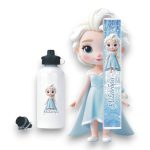 Σετ Πασχαλινή Λαμπάδα και Παγούρι Baby Frozen με Όνομα - Περίγραμμα