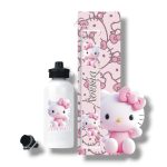 Σετ Πασχαλινή Λαμπάδα και Παγούρι Hello Kitty με Όνομα