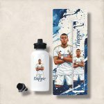 Σετ Πασχαλινή Λαμπάδα και Παγούρι Mbappe με Όνομα