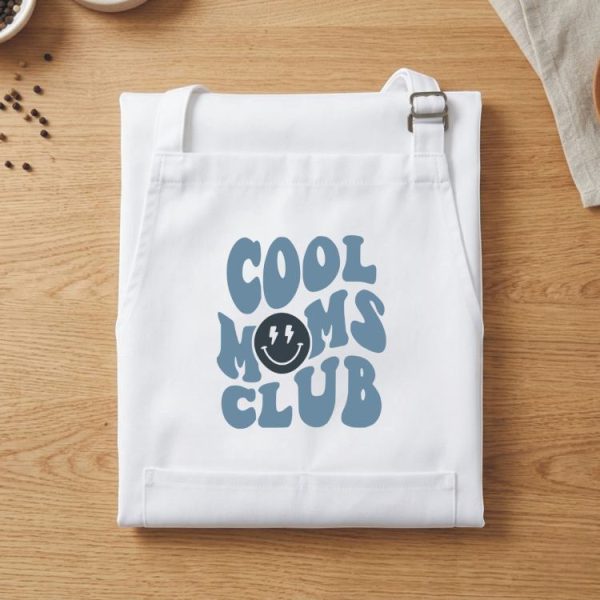 Δώρο Γιορτή Μητέρας Ποδιά Cool Moms Club με Αφιέρωση