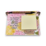 Αναμνηστικό Δώρο Για Δασκάλους Notebook Fresh Citrus με Αφιέρωση και Όνομα