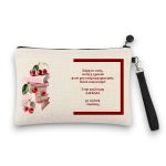 Δώρο για Δασκάλα Λινό Τσαντάκι Cherry Books με Αφιέρωση